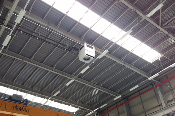 高大空间制热机组